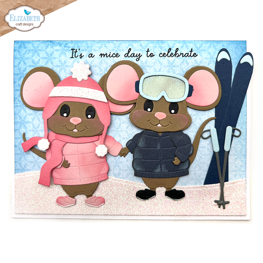 Elizabeth Craft Designs Living it Up Dies Big Mouse Winter Accessories (2285) Elizabeth Craft Designs Living it Up Dies Big Mouse Winter Accessories (2285)