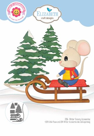 Elizabeth Craft Designs Living it Up Dies Winter Scenery Accessories (2286) Elizabeth Craft Designs Living it Up Dies Winter Scenery Accessories (2286)