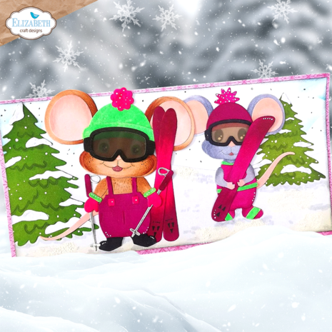 Elizabeth Craft Designs Living it Up Dies Winter Scenery Accessories (2286) Elizabeth Craft Designs Living it Up Dies Winter Scenery Accessories (2286)