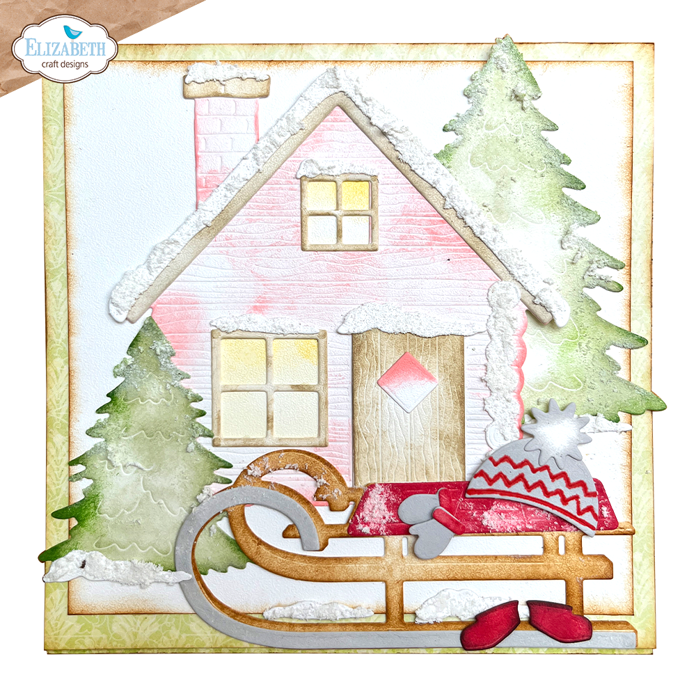 Elizabeth Craft Designs Living it Up Dies Winter Scenery Accessories (2286) Elizabeth Craft Designs Living it Up Dies Winter Scenery Accessories (2286)