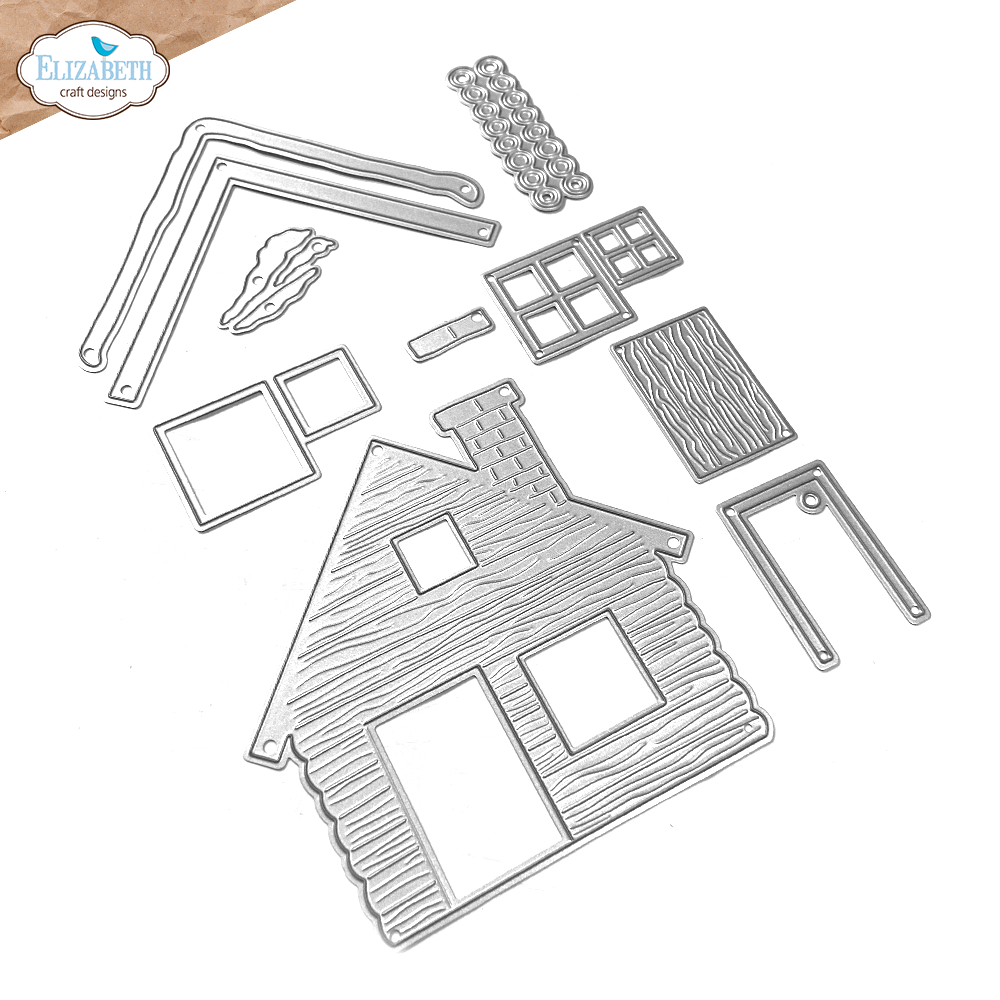 Elizabeth Craft Designs Living it Up Dies Cabin (2287) Elizabeth Craft Designs Living it Up Dies Cabin (2287)