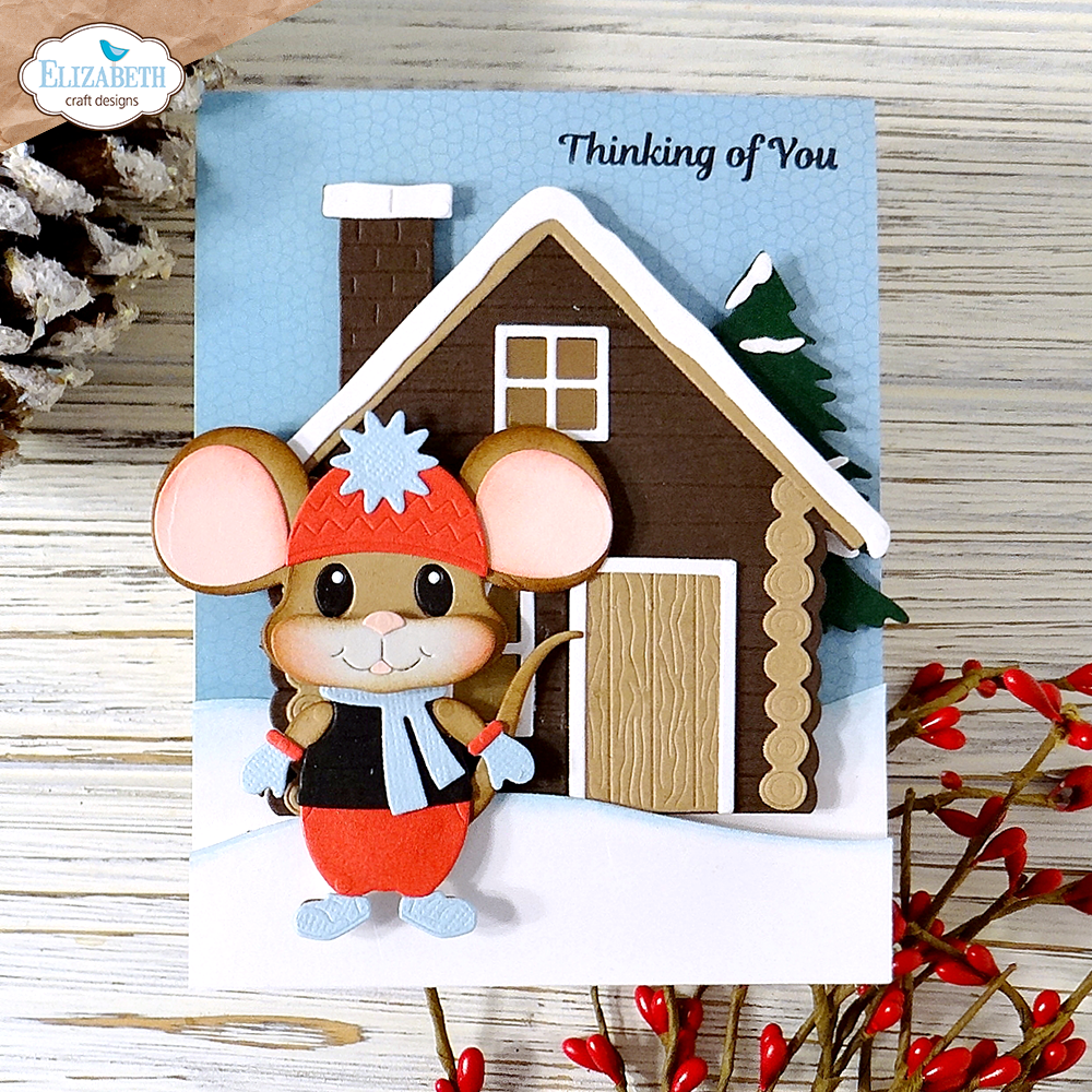 Elizabeth Craft Designs Living it Up Dies Cabin (2287) Elizabeth Craft Designs Living it Up Dies Cabin (2287)