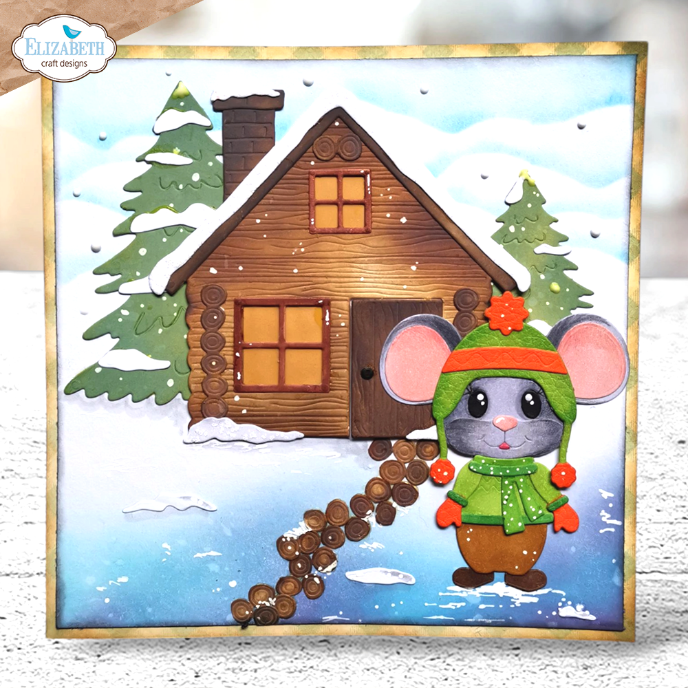 Elizabeth Craft Designs Living it Up Dies Cabin (2287) Elizabeth Craft Designs Living it Up Dies Cabin (2287)