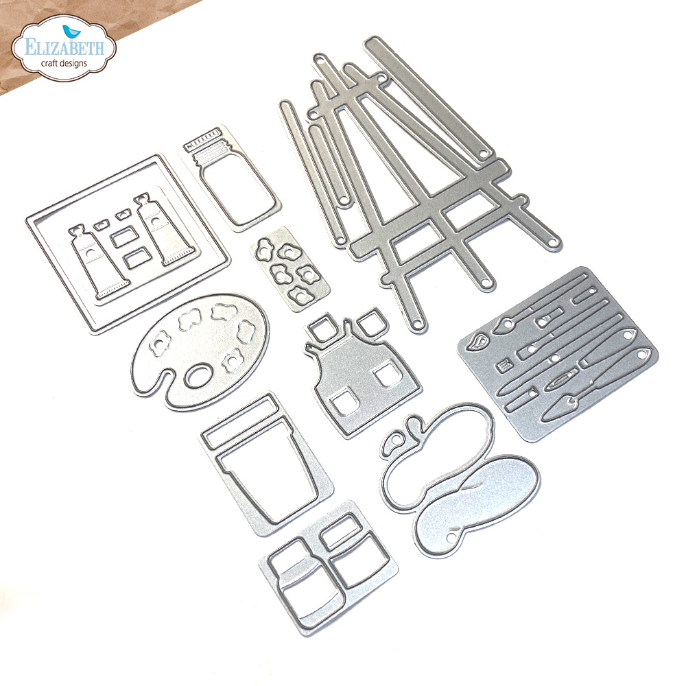 Elizabeth Craft Designs Living it Up Dies Art Accessories (2288) Elizabeth Craft Designs Living it Up Dies Art Accessories (2288)