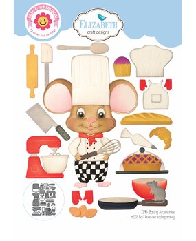 Elizabeth Craft Designs Living it Up Dies Baking Accessories (2290) Elizabeth Craft Designs Living it Up Dies Baking Accessories (2290)