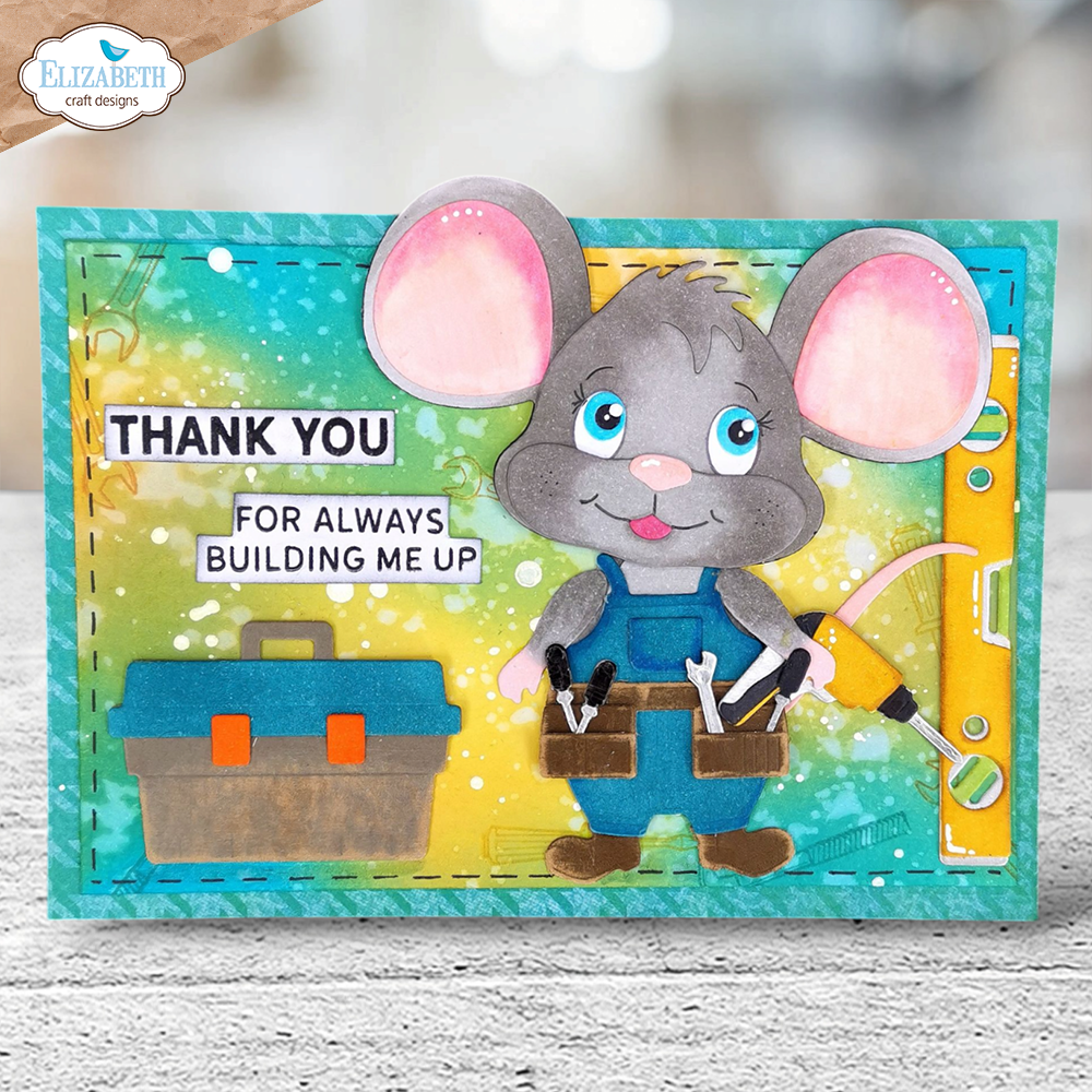 Elizabeth Craft Designs Living it Up Dies Construction Accessories (2289)