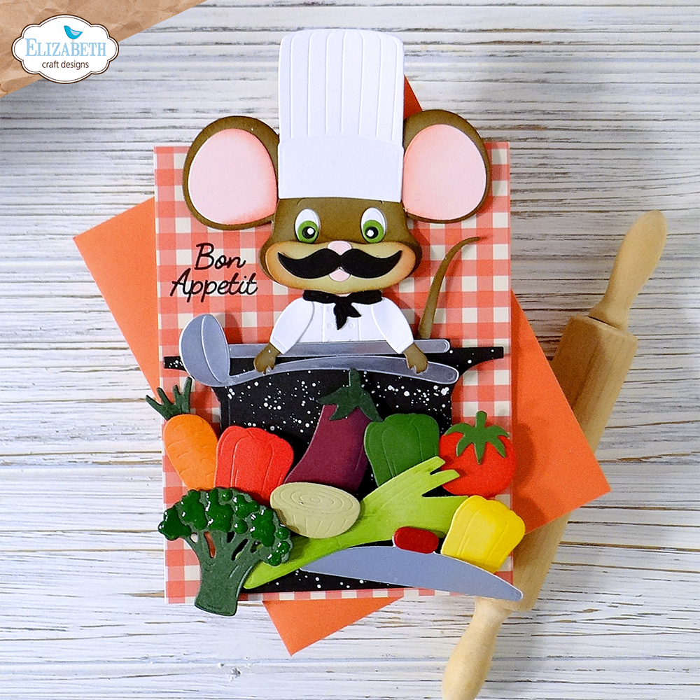 Elizabeth Craft Designs Living it Up Dies Cooking Pot (2291) Elizabeth Craft Designs Living it Up Dies Cooking Pot (2291)