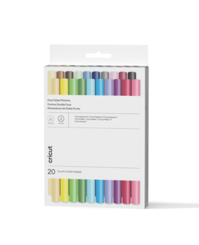 Cricut Dual-Sided Markers Ultimate Set (20pcs) (2011824) Cricut Dual-Sided Markers Ultimate Set (20pcs) (2011824)