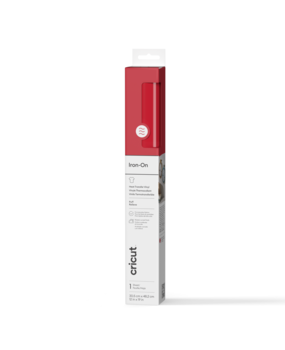 Cricut Puff Iron-On 12x19 Inch Red (2011773) Cricut Puff Iron-On 12x19 Inch Red (2011773)
