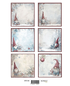 Reprint Christmas A4 Cutouts (KPA4111) Reprint Christmas A4 Cutouts (KPA4111)