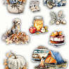 Reprint Cozy Season 10x20cm Stickers (RS022) Reprint Cozy Season 10x20cm Stickers (RS022)