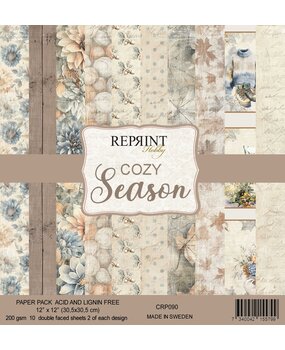 Reprint Cozy Season 12x12 Inch Paper Pack (CRP090)