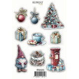 Reprint Deck the Halls 10x20cm Stickers (RS020)