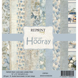 Reprint Hip Hip Hooray 12x12 Inch Paper Pack (CRP091)