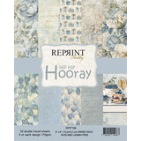 Reprint Hip Hip Hooray 6x6 Inch Paper Pack (RPP109)
