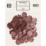 Reprint Paper Flowers Burgundy (100pcs) (FL003)