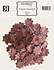 Paper Flowers Burgundy (100pcs) (FL003)