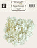 Paper Flowers White (100pcs) (FL004)