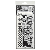 Stampers Anonymous Eek A Boo Tim Holtz Stamps/Stencil (THMM195)