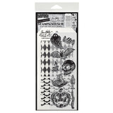 Stampers Anonymous Carved Frights Tim Holtz Stamps/Stencil (THMM196)