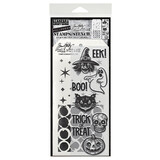 Stampers Anonymous Retro Frights Tim Holtz Stamps/Stencil (THMM198)