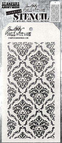 Stampers Anonymous Gothic Tim Holtz Layering Stencil (THS026) Stampers Anonymous Gothic Tim Holtz Layering Stencil (THS026)