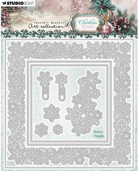 Studio Light Christmas Blush Cutting Die Snowy Frame (JMA-CB-CD1059)