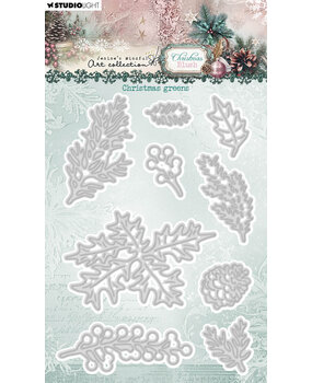 Studio Light Christmas Blush Cutting Die Christmas Greens (JMA-CB-CD1061)