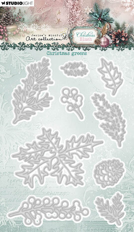 Studio Light Christmas Blush Cutting Die Christmas Greens (JMA-CB-CD1061) Studio Light Christmas Blush Cutting Die Christmas Greens (JMA-CB-CD1061)