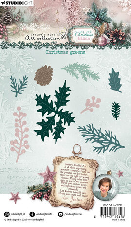 Studio Light Christmas Blush Cutting Die Christmas Greens (JMA-CB-CD1061) Studio Light Christmas Blush Cutting Die Christmas Greens (JMA-CB-CD1061)