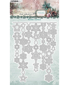 Studio Light Christmas Blush Cutting Die Winter Curtain (JMA-CB-CD1062)