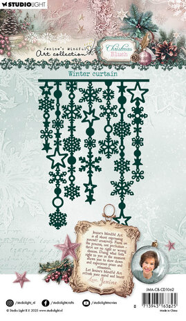 Studio Light Christmas Blush Cutting Die Winter Curtain (JMA-CB-CD1062) Studio Light Christmas Blush Cutting Die Winter Curtain (JMA-CB-CD1062)