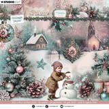 Studio Light Christmas Blush Collage Paper Pad (JMA-CB-CPP391)