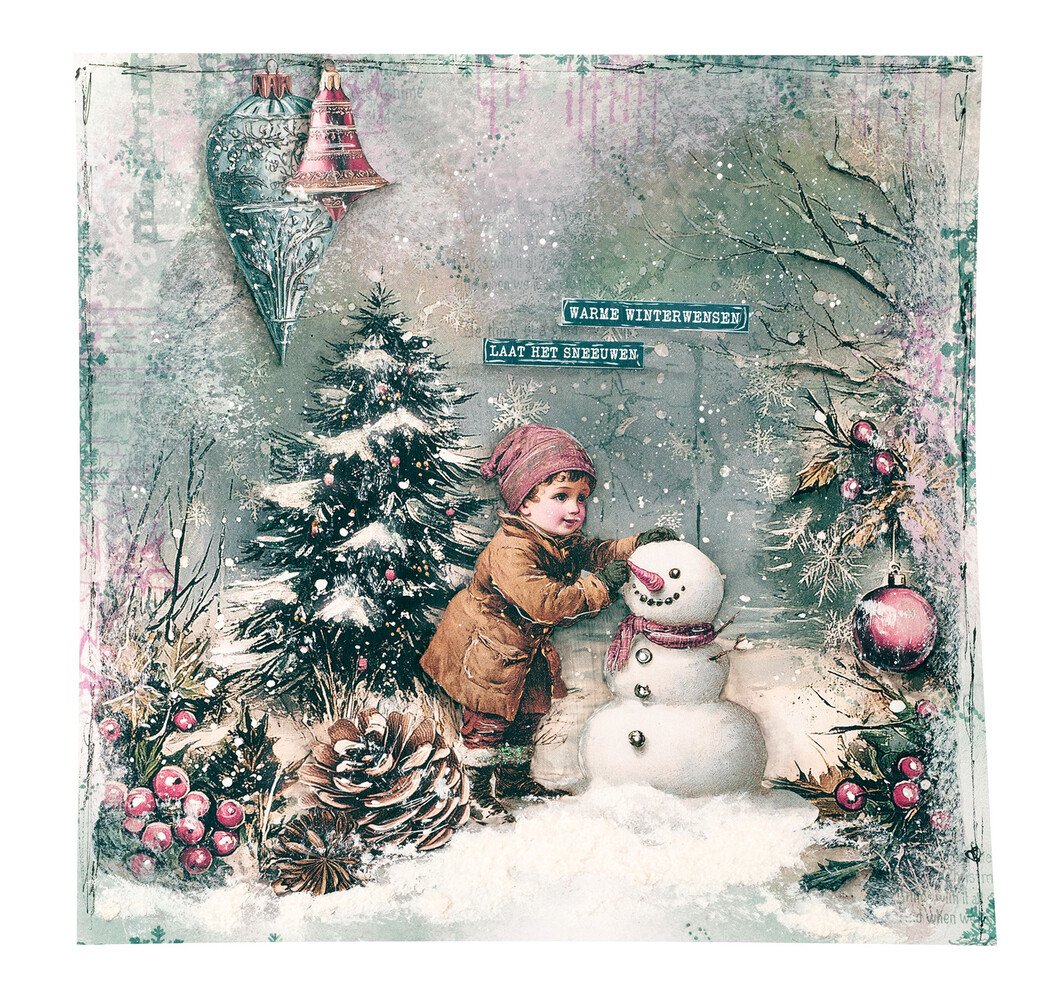 Studio Light Christmas Blush Collage Paper Pad (JMA-CB-CPP391) Studio Light Christmas Blush Collage Paper Pad (JMA-CB-CPP391)