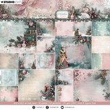 Studio Light Christmas Blush Designer Paper Pad Backgrounds (JMA-CB-DPP393)