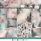 Studio Light Christmas Blush Designer Paper Pad Double-Sided Scrapbooking (JMA-CB-DPP394)
