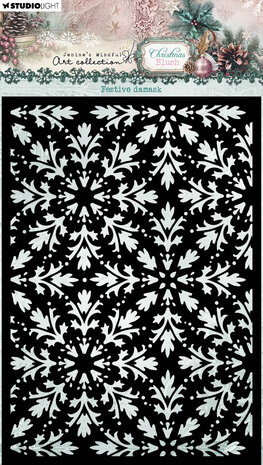 Studio Light Christmas Blush Mask Festive Damask (JMA-CB-MASK374) Studio Light Christmas Blush Mask Festive Damask (JMA-CB-MASK374)