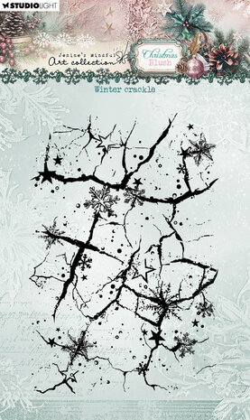 Studio Light Christmas Blush Clear Stamp Winter Crackle (JMA-CB-STAMP885) Studio Light Christmas Blush Clear Stamp Winter Crackle (JMA-CB-STAMP885)