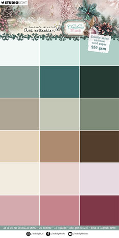 Studio Light Christmas Blush Unicolor Card Paper Double-sided (JMA-CB-UPP395) Studio Light Christmas Blush Unicolor Card Paper Double-sided (JMA-CB-UPP395)