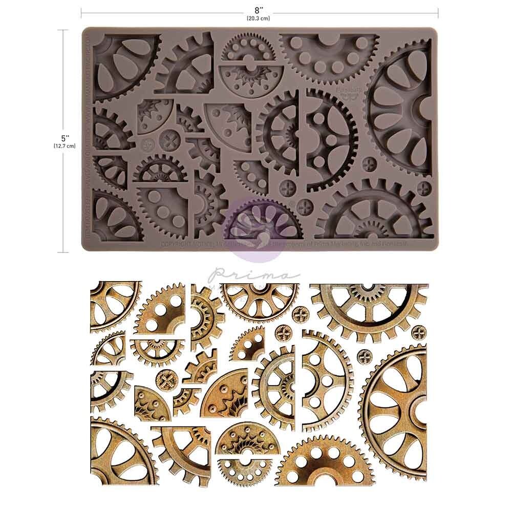 Finnabair Halves And Quarters 5x8 Inch Decor Moulds (951399)