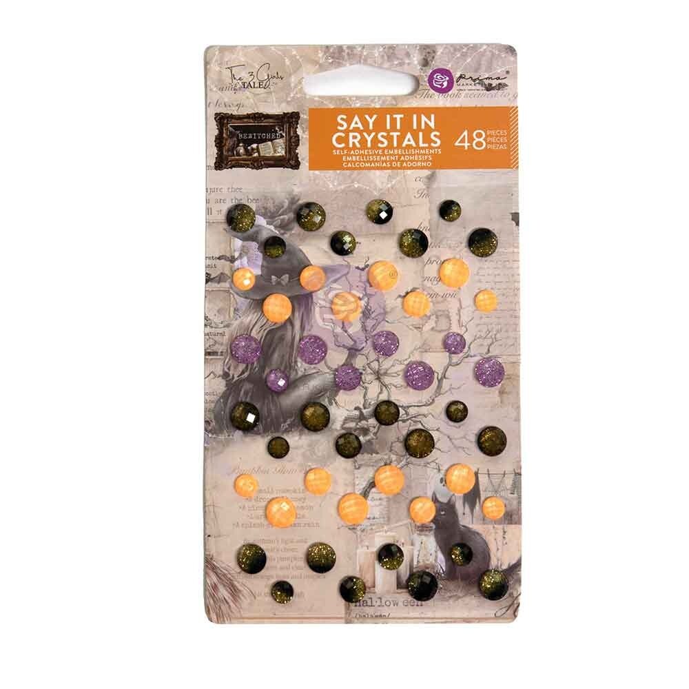 Prima Marketing Bewitched Say It In Crystals (48pcs) (677848) Prima Marketing Bewitched Say It In Crystals (48pcs) (677848)