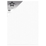 Paper Favourites Glitter Cardstock A4 White/Silver 250gsm (5pcs) (PFSS201)
