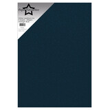 Paper Favourites Midnight Blue A4 Glitter Cardstock 250gsm (5pcs) (PFSS206)