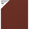 Paper Favourites Glitter Cardstock A4 Dark Copper 250gsm (5pcs) (PFSS207)
