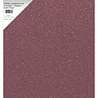 Paper Favourites Glitter Cardstock A4 Dark Rose 250gsm (5pcs) (PFSS213)