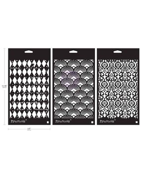 Finnabair Limited Edition Stencil Set Decadent Walls (3pcs) (951337)
