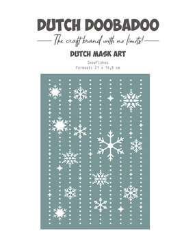 Dutch Doobadoo Merry and Bright Mask Art A5 Snowflakes (470.715.184)