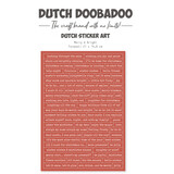 Dutch Doobadoo Merry and Bright A5 Dutch Stickers Art (491.200.040)