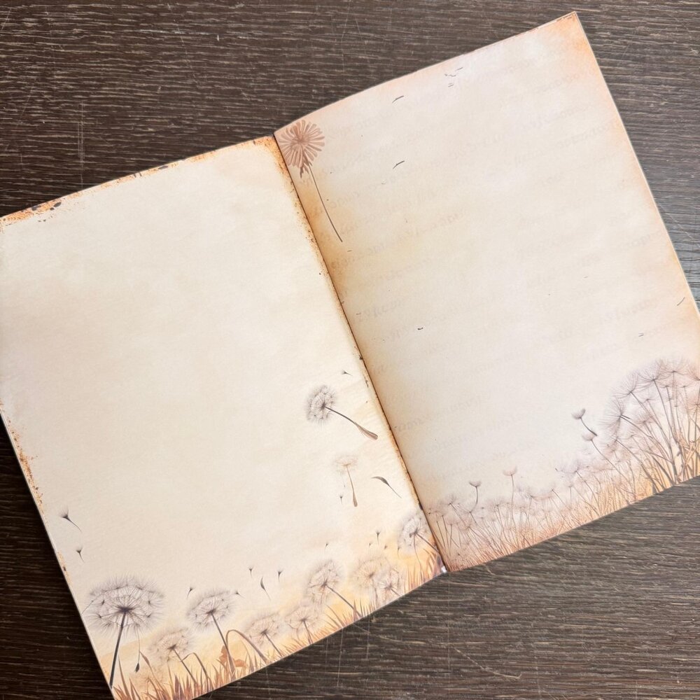 IndigoBlu Dandelion Heads A5 Paper Book (IND1453)
