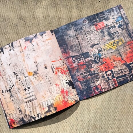 IndigoBlu The Creepsville Gazette 8x8 Inch Paper Book (IND1460)